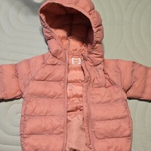 Wonder Nation Pink Puffer Jacket for Kids